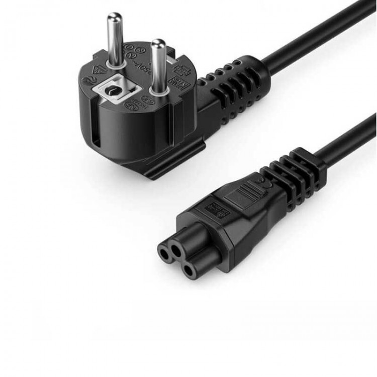 5 metre yonca power kablo 3x0.75 mm 5 metre notebook power kablo
