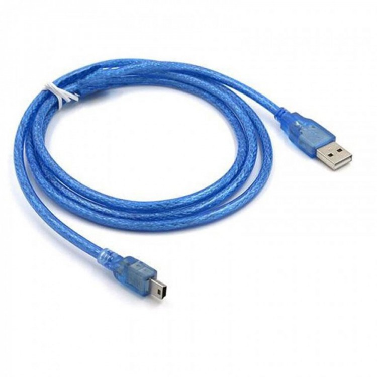 5 pin mini usb kablo şarj ve data kablosu 3m