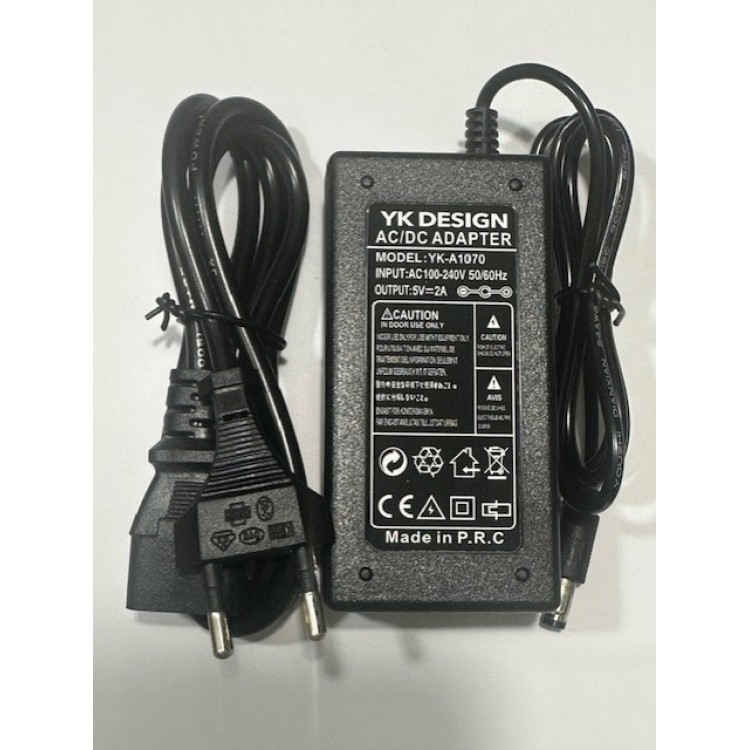 5 vollt 2 amper adaptör 5 volt 2 amper 5.5 mm 2.5 mm adaptör