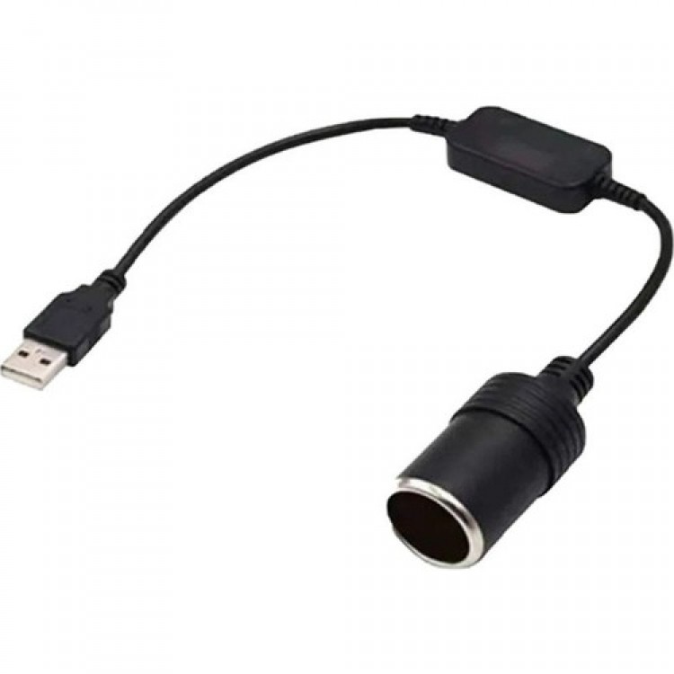 5 volt dişi çakmaklık uzatma kablosu 35 cm