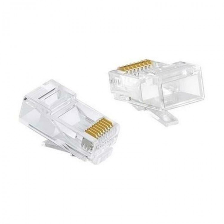 50 adet cat6 konnektör cat6 jack rj45 başlık cat 6 başlık