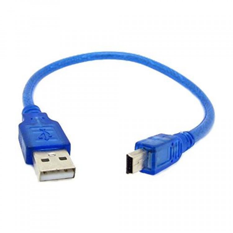 50 cm mini usb kablo 50 cm 5 pin kablo