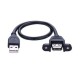 50 cm panel tipi usb uzatma kablosu