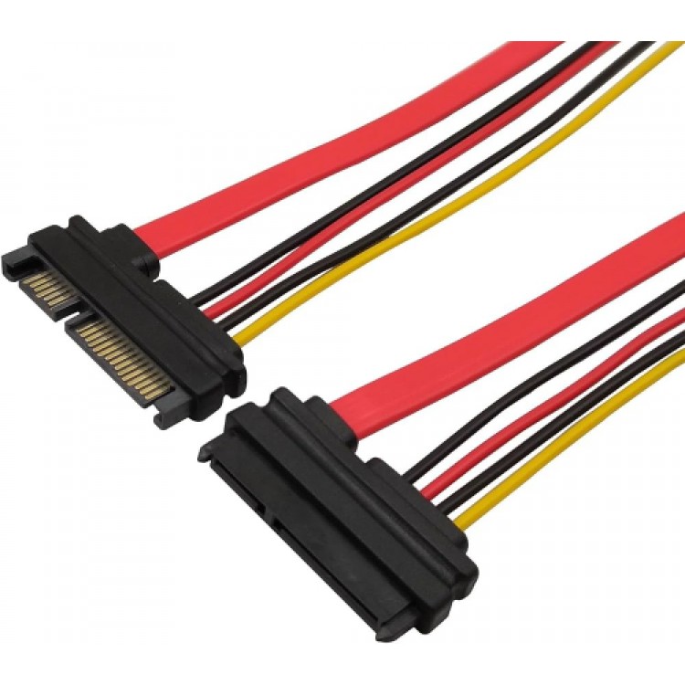 50 cm sata uzatma kablosu 50 cm 22 pin uzatma kablosu dişi erkek sata uzatma kablosu