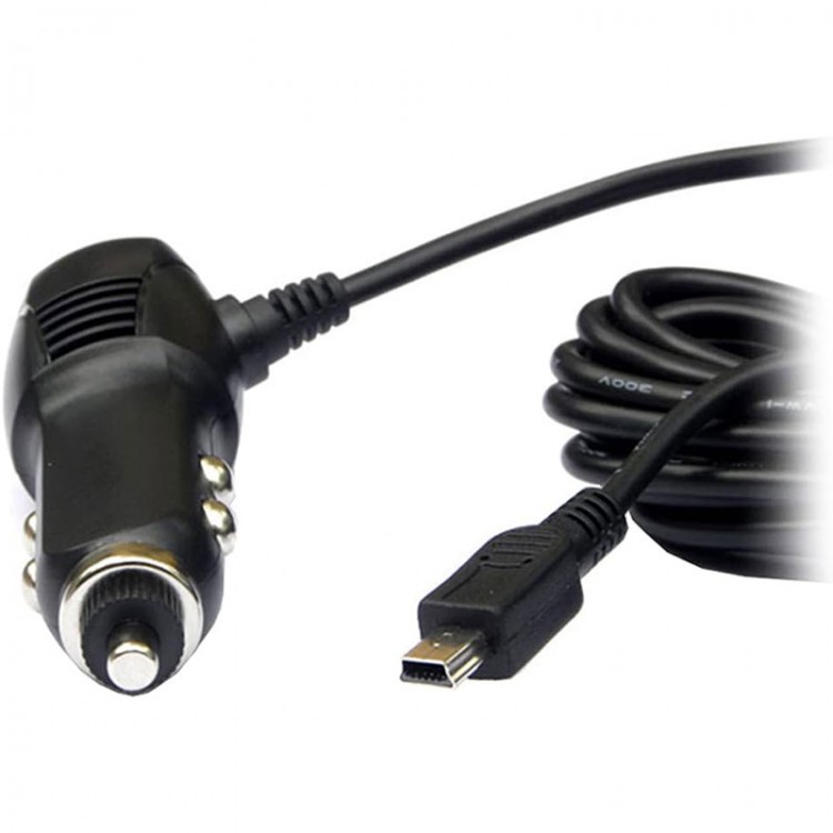Araç navigasyon şarj adaptörü 5 pin mini usb + usb şarj cihazı 3m Araç navigasyon şarj adaptörü 5 pin mini usb + usb şarj cihazı 3m