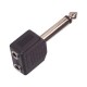 6.3 mm erkek 2x 3.5 mm dişi çevirici 2x stereo dişi 6.3 mm erkek jack erkek gitar jack 2 kulaklık giriş 6.3 mm erkek 2x 3.5 mm dişi çevirici 2x stereo dişi 6.3 mm erkek jack erkek gitar jack 2 kulaklık giriş