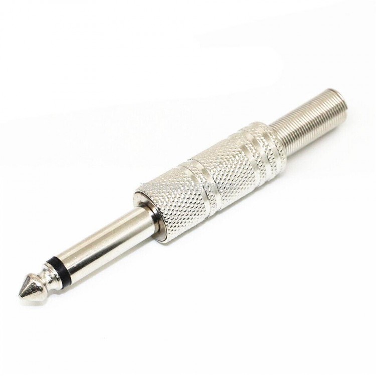 6.3 mm metal mono jack 6.3 mm gitar jack metal mono jack mono gitar jack