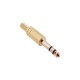 6.3 mm stereo gold jack stereo gold gitar jack