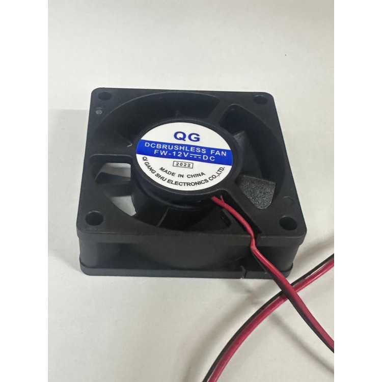 6 cm 12 volt fan  12 volt 6x6x2 cm fan 25 cm kablolu