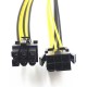 6 pin to 6 pin ekran kartı pci express kablo 6 pin to 6 pin uzatma kablosu 30 cm