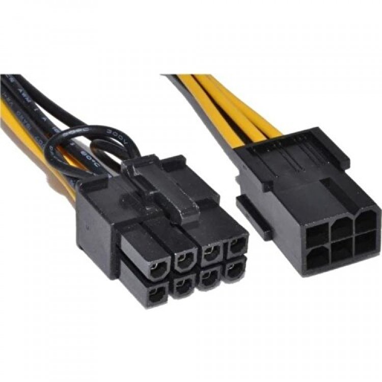 6 pin 8 pin power kablo pcı-e çevirici kablo