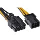 6 pin 8 pin power kablo pcı-e çevirici kablo
