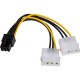 6 pin to molex power kablo 6 pin ekran kartı kablosu 6 pin to molex power kablo 6 pin ekran kartı kablosu