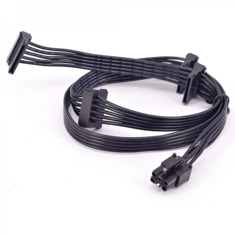 6 pin modüler power supply kablosu 4x15 sata power kablo 85cm 6 pin modüler power supply kablosu 4x15 sata power kablo 85cm