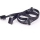 6 pin modüler power supply kablosu 6 pin 4x sata kablo 85 cm