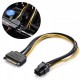 6 pin sata power kablo 20 cm