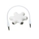 6 port aux çoğaltıcı 6 port stereo çoğaltıcı mikrofon çoğaltıcı splitter kulaklık çoğaltıcı