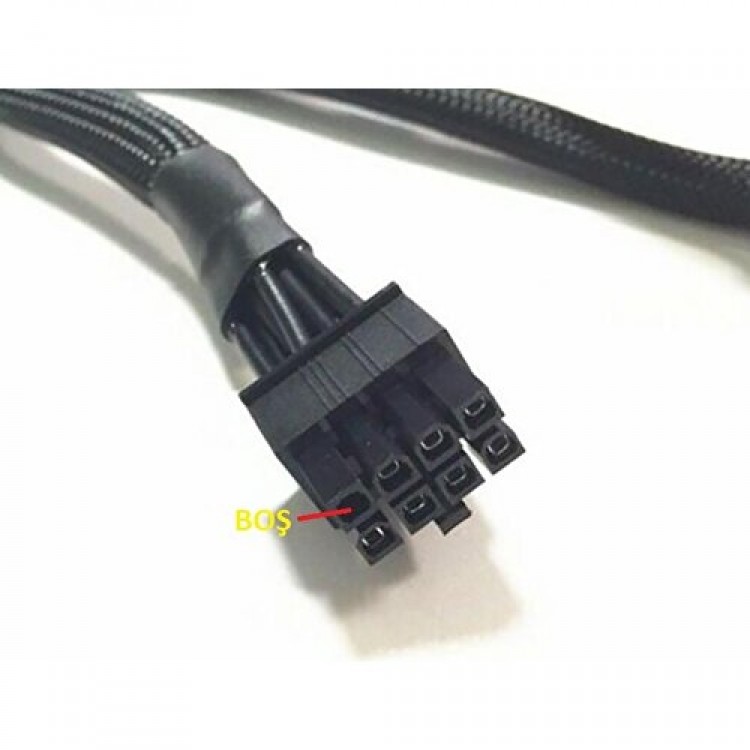 8 pin modüler power supply kablosu 8 pin 2 x 8 pin modüler power kablo