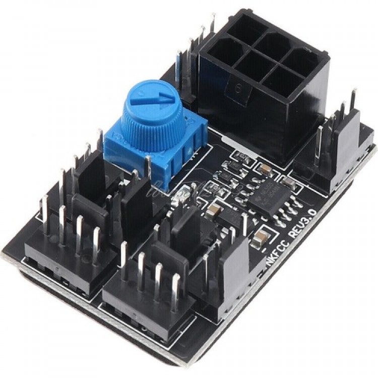 8 port fan çoğaltıcı 8 port fan kontrol pwm fan kontrol 3 pin 4 pin fan hız kontrol fan çağaltıcı