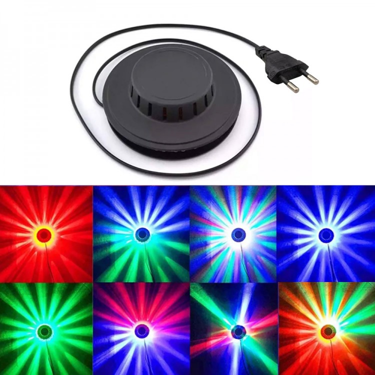 8W 48 LEDli RGB Otomatik Renk Değiştiren Dönen UFO LED Sahne Işık Çubuğu 8W 48 LEDli RGB Otomatik Renk Değiştiren Dönen UFO LED Sahne Işık Çubuğu