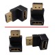 Display port L tipi 90 derece dişi erkek çevirici 2'li set Display port L tipi 90 derece dişi erkek çevirici 2'li set
