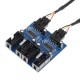 9 Pin USB Çoklayıcı Anakart Için 4 Port USB 2.0 Çoklayıcı