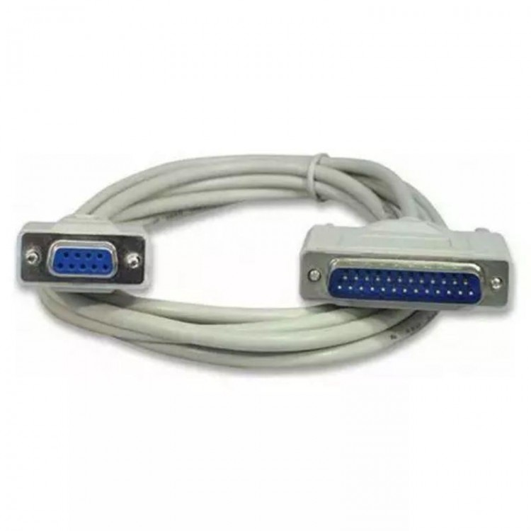 9 pin rs232 to lpt 25 pin kablo 1.8m