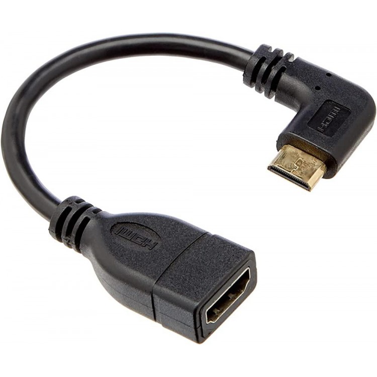90 Derece mini hdmi çevirici mini hdmi erkek hdmi dişi 15 cm 90 Derece mini hdmi çevirici mini hdmi erkek hdmi dişi 15 cm