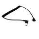 5 pin mini usb L tipi spiral kablo 90 derece mini usb spiral kablo 1 m 5 pin mini usb L tipi spiral kablo 90 derece mini usb spiral kablo 1 m