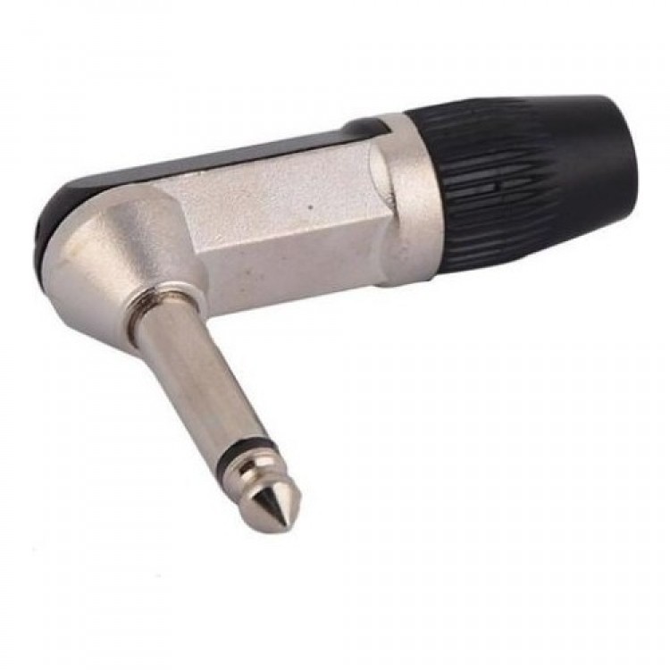 90 derece gitar jack 90 derece 6.3 mm jack 90 derece amfi jack