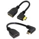 90 derece Ltipi micro - mini hdmi 2'li set mikro hdmı mini hdmı çevirici 90 derece Ltipi micro - mini hdmi 2'li set mikro hdmı mini hdmı çevirici