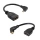 90 derece Ltipi micro - mini hdmi 2'li set mikro hdmı mini hdmı çevirici 90 derece Ltipi micro - mini hdmi 2'li set mikro hdmı mini hdmı çevirici