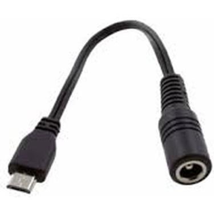 Adaptör micro usb çevirici 5.5 mm 2.5 mm micro usb çevirici 15 cm