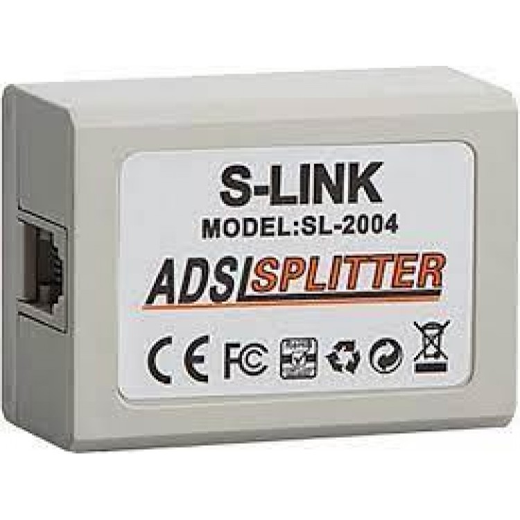 Adsl splitter s-link 2004 adsl splitter