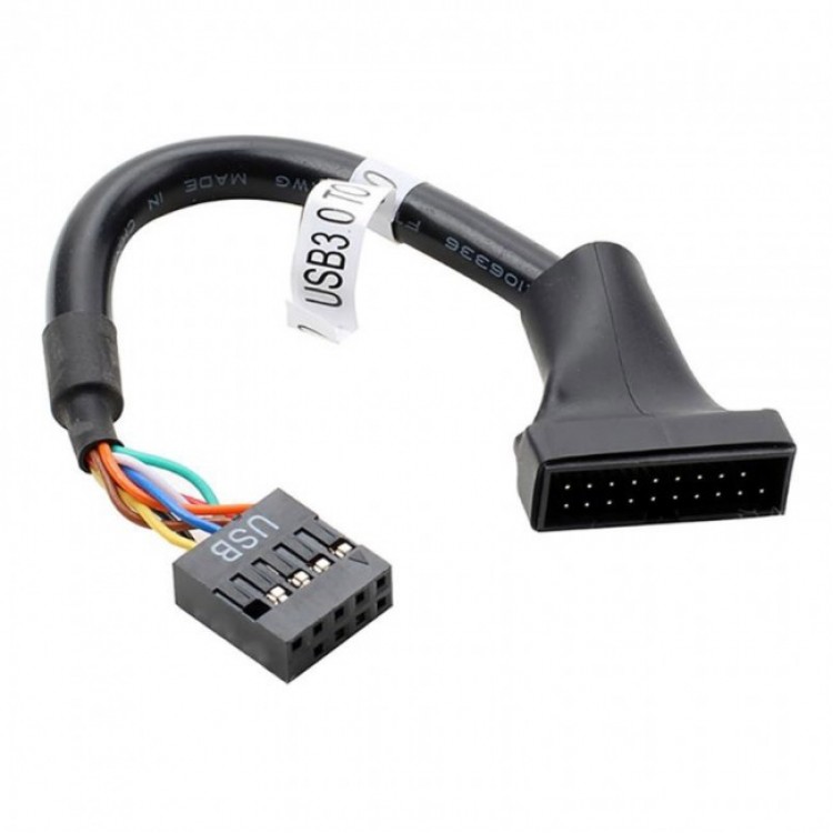 Anakart usb 2.0 usb 3.0 çevirici 9 pin 19 pin çevirici