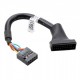 Anakart usb 2.0 usb 3.0 çevirici 9 pin 19 pin çevirici