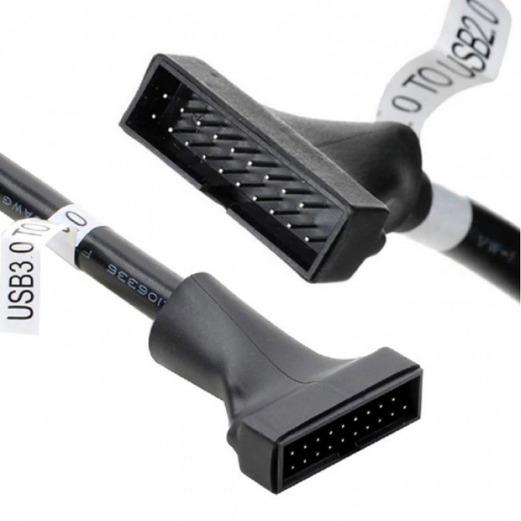 Anakart usb 2.0 usb 3.0 çevirici 9 pin 19 pin çevirici