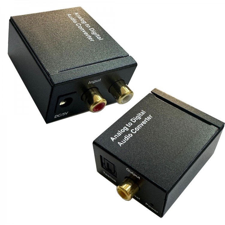 Analog dijital çevirici rca optik çevirici analog optik çevirici