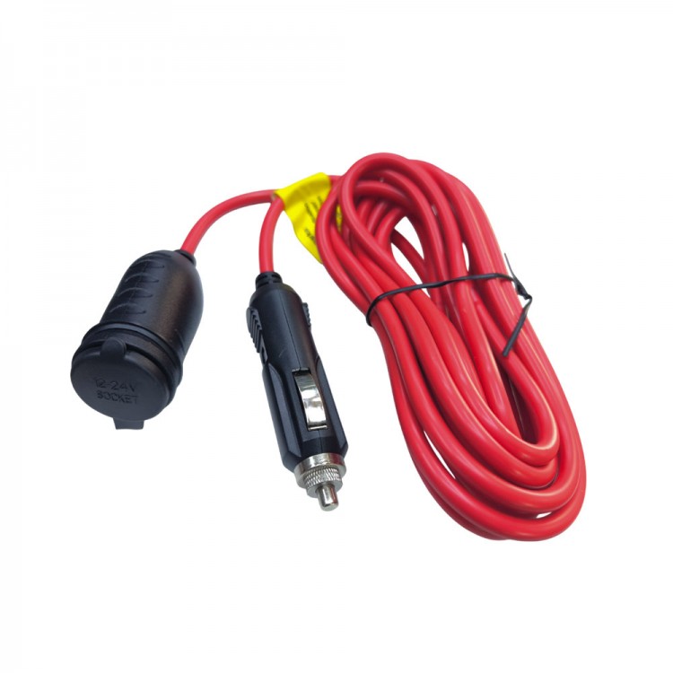 Araç Çakmaklık Uzatma Kablosu 12v/24v çakmak uzatma kablosu 15A 180w
