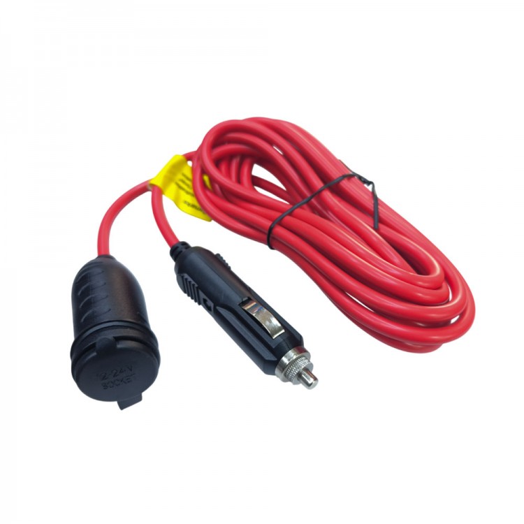 Araç Çakmaklık Uzatma Kablosu 12v/24v çakmak uzatma kablosu 15A 180w