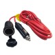 Araç Çakmaklık Uzatma Kablosu 12v/24v çakmak uzatma kablosu 15A 180w