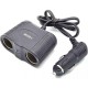 Araç çakmak çoklayıcı dual çakmak çoklayıcı 12/24v 100w