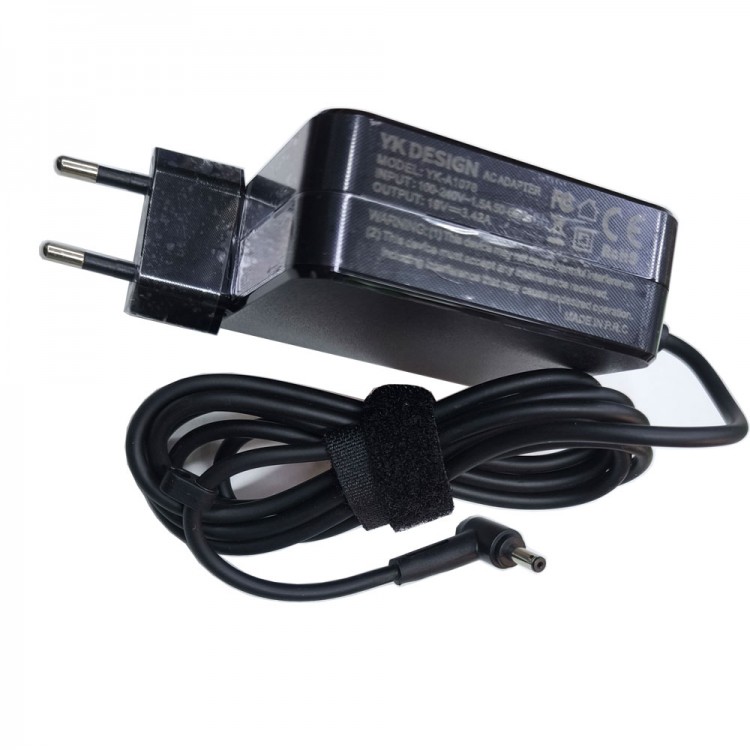 Asus ile uyumlu 19v 3.42A notebook adaptörü 4.0mm*1.35mm uçlu adaptörü
