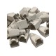 Beyaz cat5 kılıf beyaz cat6 kılıf rj45 koruma kılıfı beyaz 100 adet Beyaz cat5 kılıf beyaz cat6 kılıf rj45 koruma kılıfı beyaz 100 adet