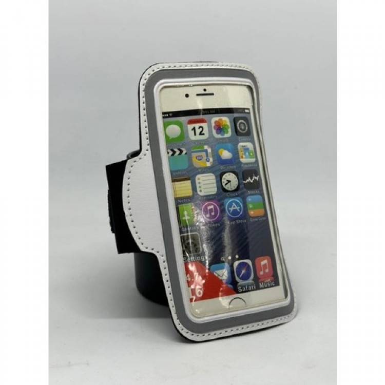 Beyaz iphone 12 iphone 13 kol bandı spor için telefon kılıf 13.5 cm 7 cm telefon kılıfı