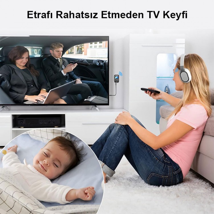 Bluetooth alıcı verici tx rx bluetooth aux bluetooth kulaklık bağlantı aparatı t14