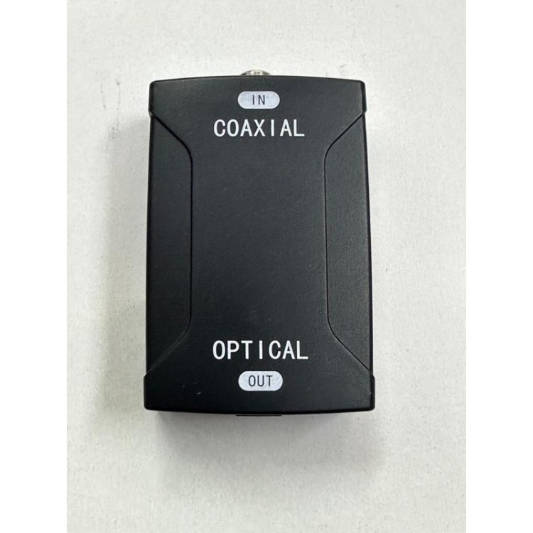 Coaxial dijital optik audio ses çevirici coaxial giriş optik çıkış