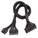 Corsair Sf 450 Sf 600 Sf750 Sfx 80 artı 18 Pin 10 Pin 24 Pin modüler güç kablosu Corsair Sf 450 Sf 600 Sf750 Sfx 80 artı 18 Pin 10 Pin 24 Pin modüler güç kablosu