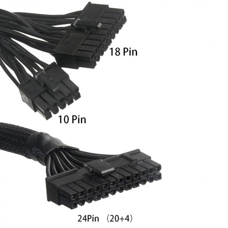 Corsair Sf 450 Sf 600 Sf750 Sfx 80 artı 18 Pin 10 Pin 24 Pin modüler güç kablosu Corsair Sf 450 Sf 600 Sf750 Sfx 80 artı 18 Pin 10 Pin 24 Pin modüler güç kablosu
