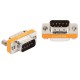 DB9 Null modem 9 pin erkek -erkek seri port mini Null Modem RS232 çevirici DB9 Null modem 9 pin erkek -erkek seri port mini Null Modem RS232 çevirici